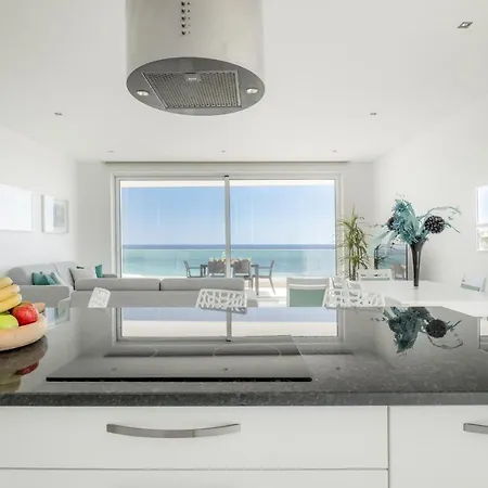 Apartment 5 Beach View In Porto De Mos 150 Metres From The Beach!